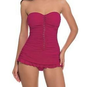 Profile by Gottex One Piece Swimsuit Swimdress Sz8